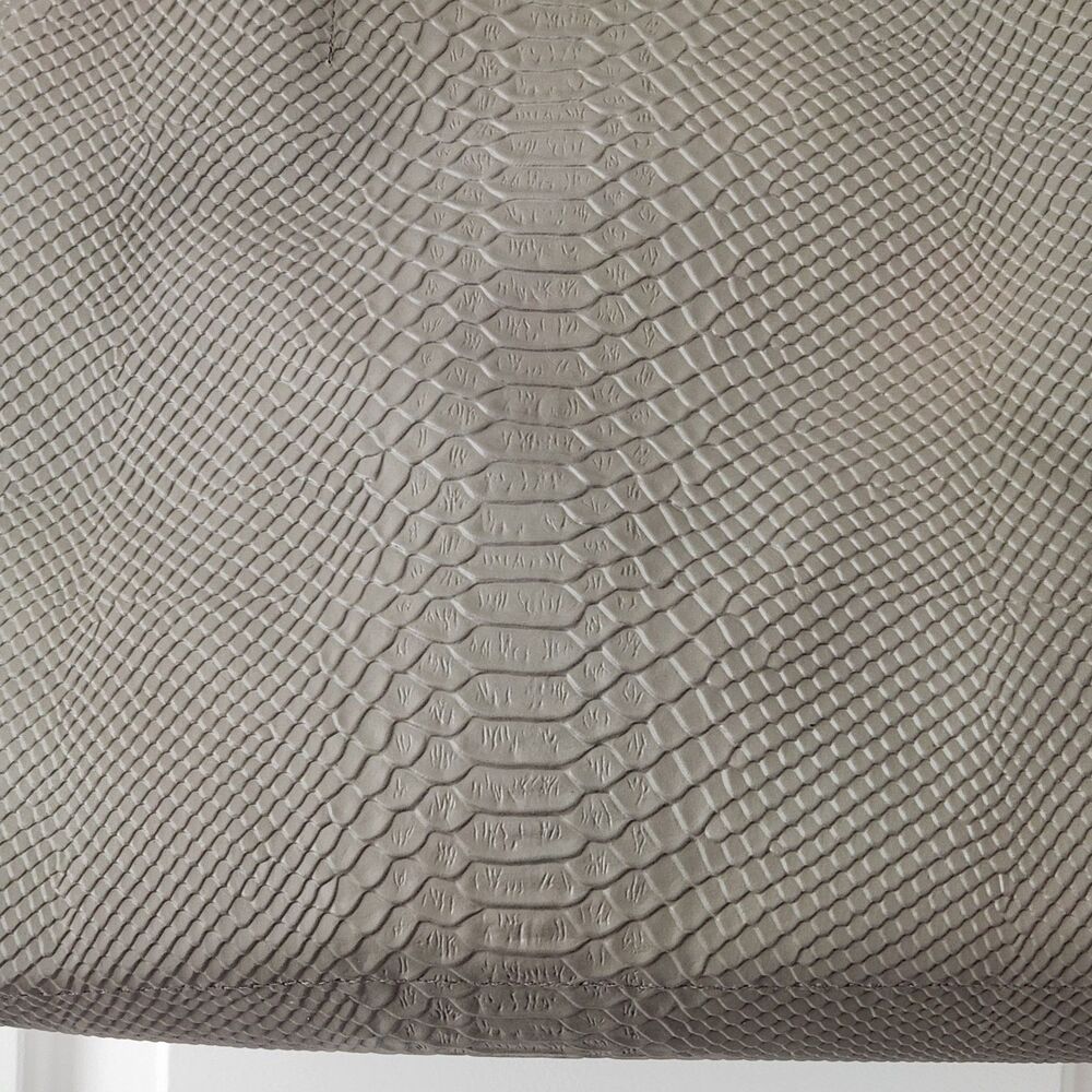 Ampersand As Apostrophe XL Taupe Python 100% Leather Tote - NWT - Picture 8 of 15